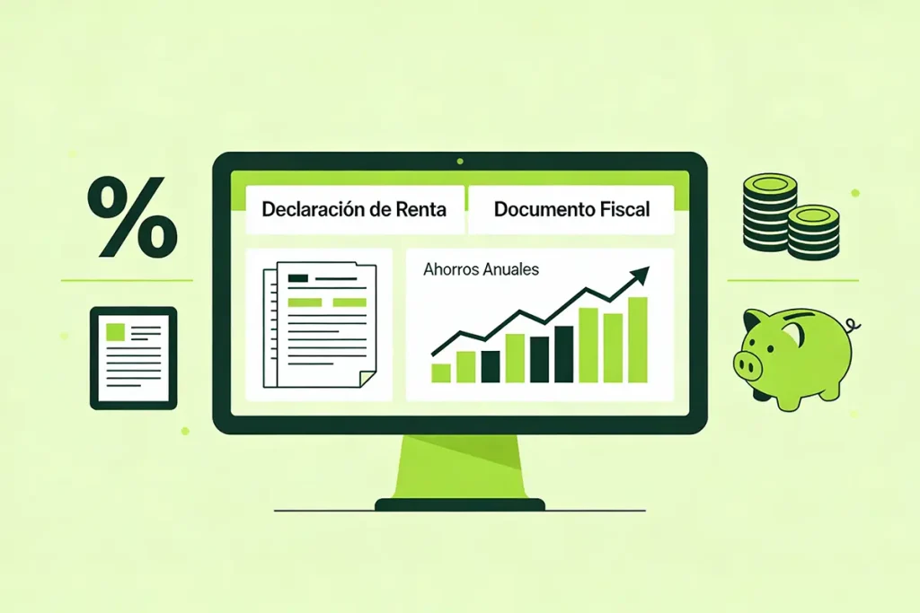 Declaración de la renta digital, donde se aplicarán las nuevas deducciones en 2026.